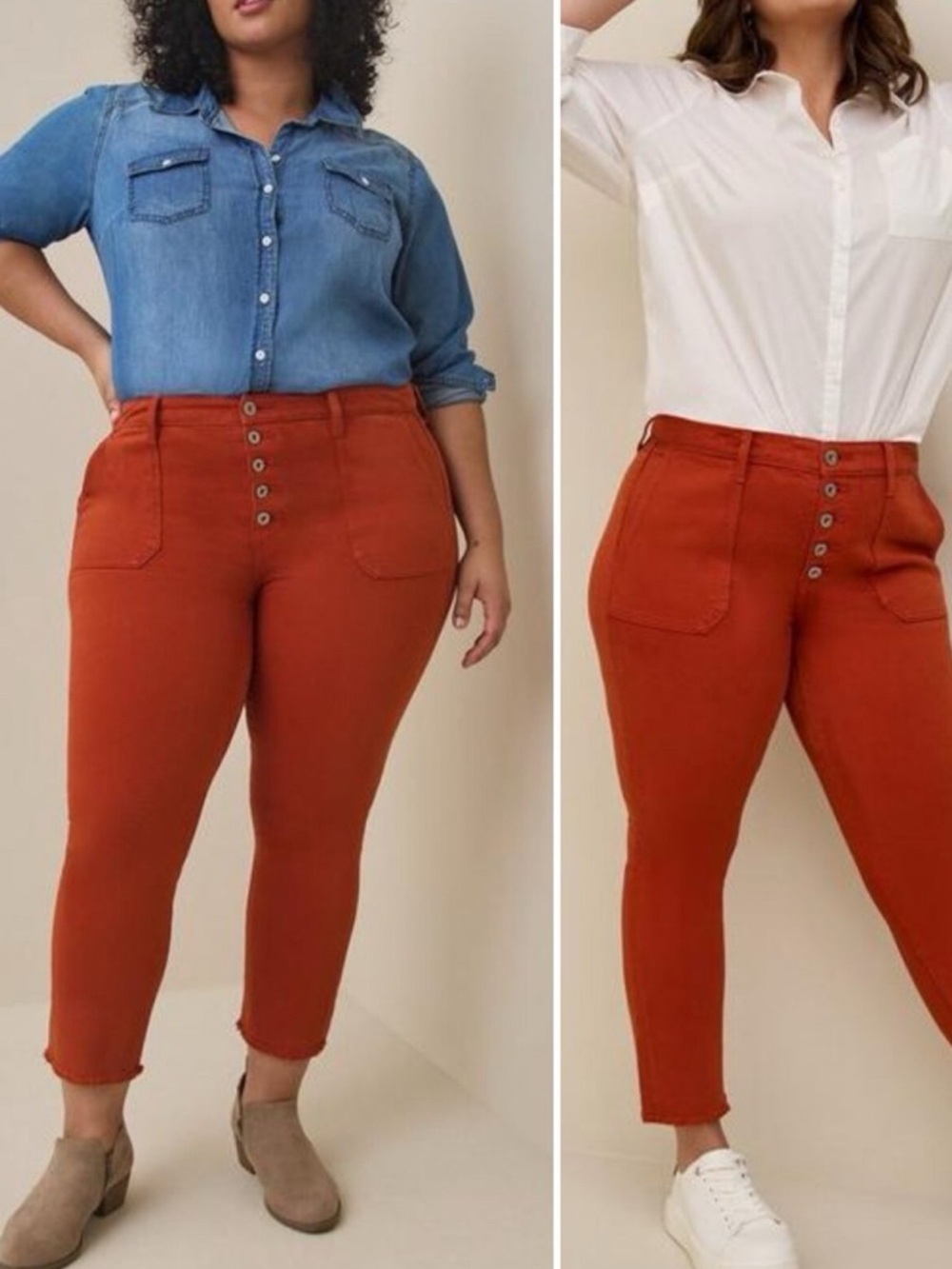 NWT Torrid high rise straight leg ankle jeans, size 22